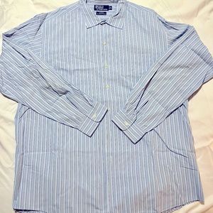 Men’s Polo Ralph Lauren button down dress shirt XL